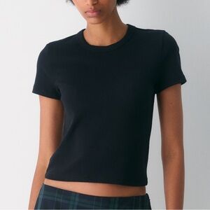 Aritzia Sunday Best Black Short Sleeve T-Shirt XS